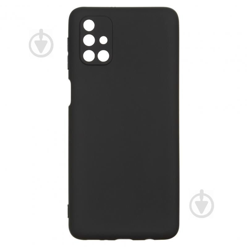 Накладка на корпус Armorstandart Matte Slim Fit для Samsung M31s (M317) Black (ARM57085) - фото 1