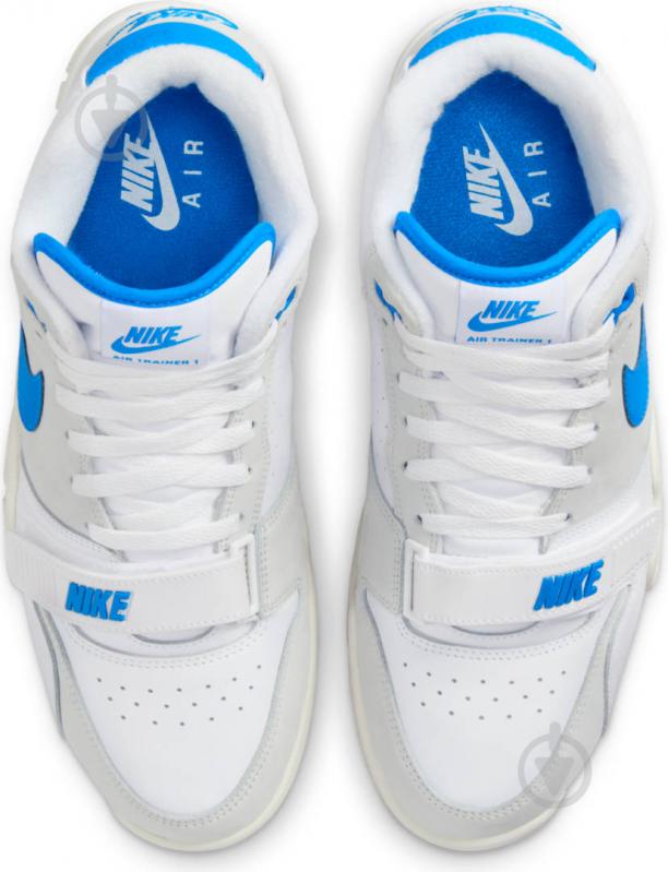 Кроссовки мужские демисезонные Nike AIR TRAINER 1 FJ4183-100 р.41 белые - фото 6