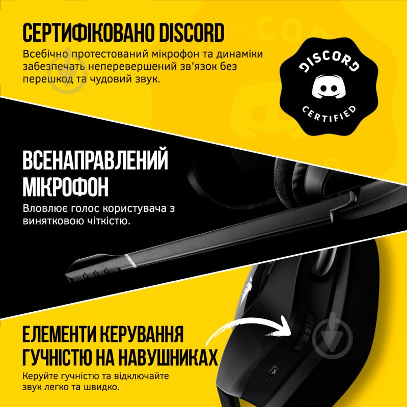 Гарнитура игровая Corsair Void Elite Gaming Headset black (CA-9011201-EU) - фото 6