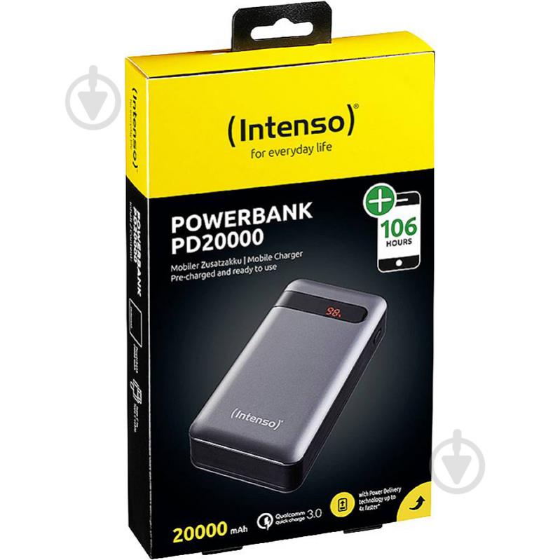 Повербанк Intenso PD20000 20000 mAh grey (PB930227) - фото 4