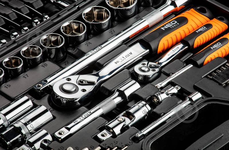 Головка NEO tools 1/4"(F)×3/8"(M) 77 шт. 08-915 - фото 3 Головка NEO tools 1/4"(F)×3/8"(M) 77 шт. 08-915 - фото 3