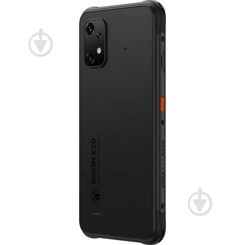 Смартфон Umidigi BISON X20 NFC 6/128GB graphite black (6973553523750) - фото 9