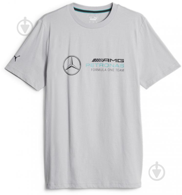 Футболка Puma MAPF1 ESS LOGO TEE 62116502 р.M серый - фото 1