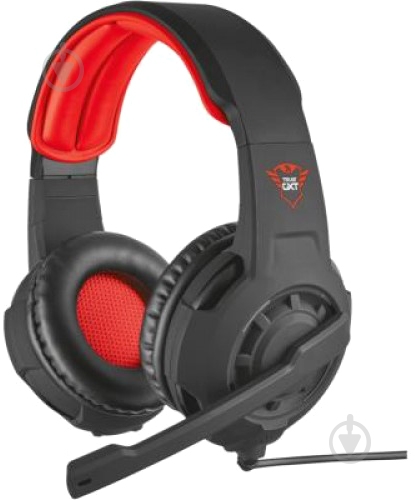 Гарнитура Trust GXT 310 Gaming Headset black (21187) - фото 1