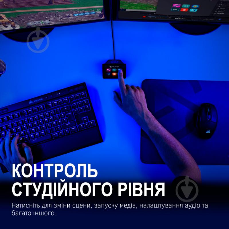 Контроллер для стриминга Elgato Stream Deck Mini black - фото 9