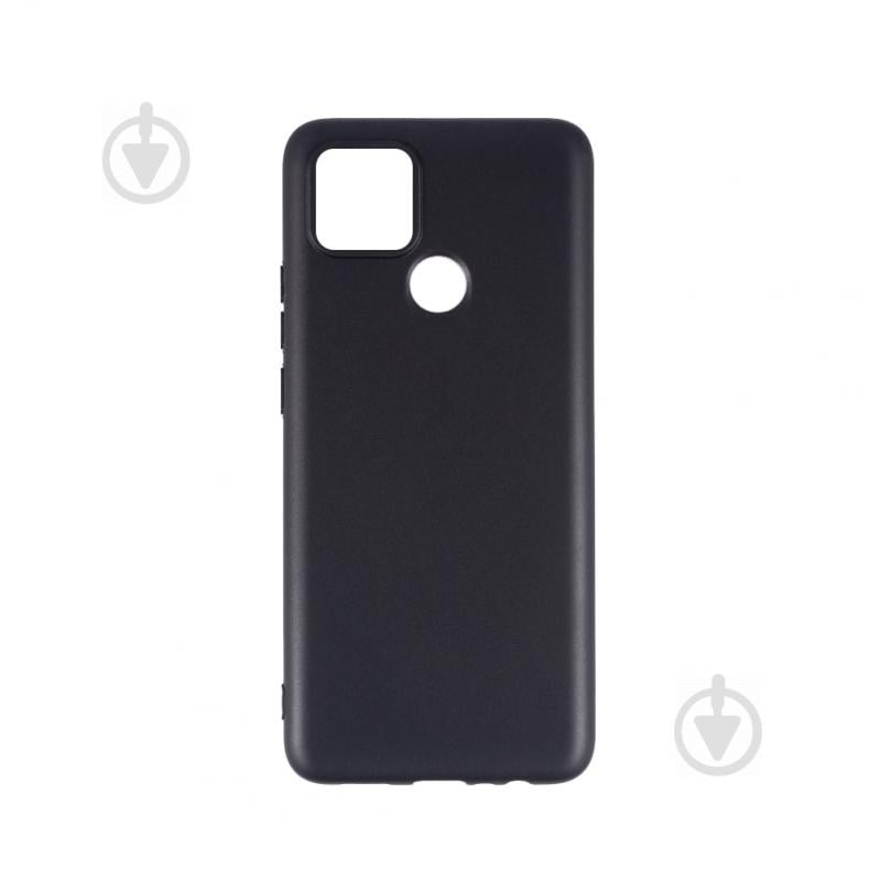 Чохол-накладка Matte Slim Fit для OPPO A15/A15s Black (ARM58387) чорний (58387) - фото 1