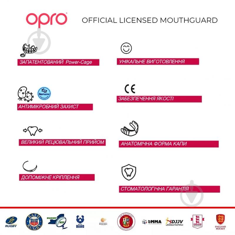 Капа Opro Gold р. универсальный - фото 9