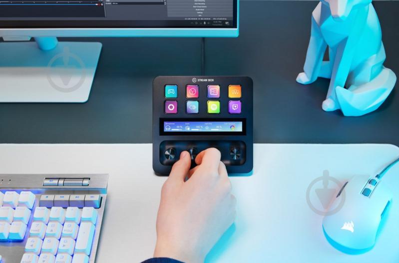 Контроллер для стриминга Elgato Stream Deck plus black - фото 11