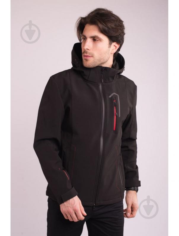 Куртка мужская демисезонная Avecs AV-70390/1 р.XXXL черная - фото 1