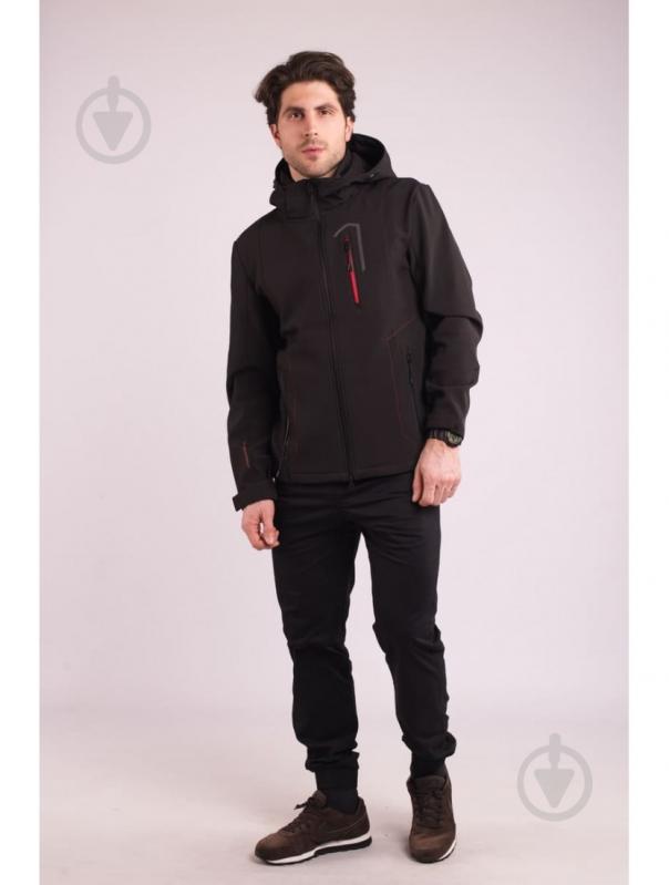 Куртка мужская демисезонная Avecs AV-70390/1 р.XXXL черная - фото 3