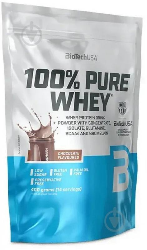 Протеїн BioTechUSA 100% Pure Whey Шоколад 400 г - фото 1