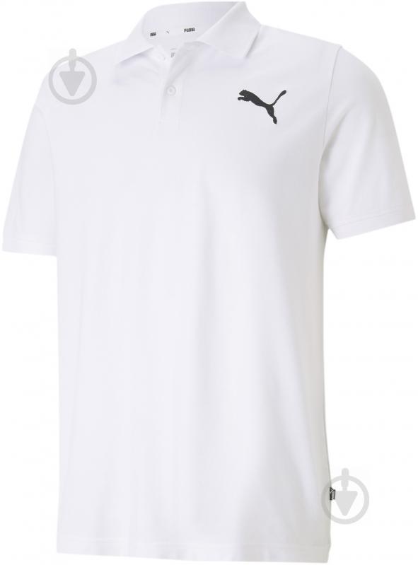 Футболка Puma ESS Pique Polo 58667452 р.XL белый - фото 2