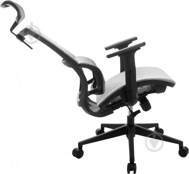 Кресло GT Racer B-810A серый - фото 4