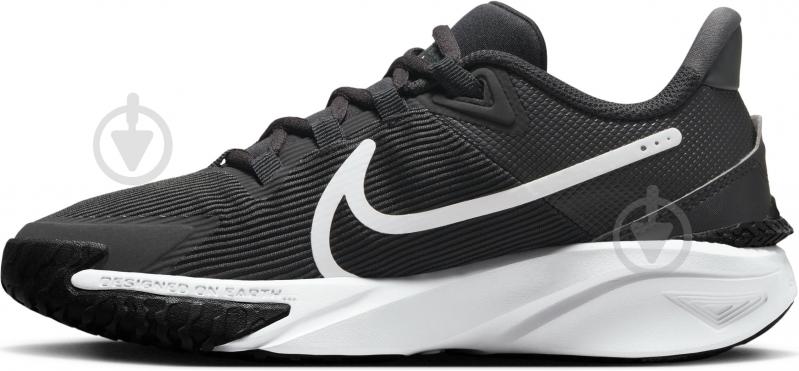 Кроссовки детские демисезонные Nike STAR RUNNER 4 DX7615-001 р.37,5 черные - фото 4