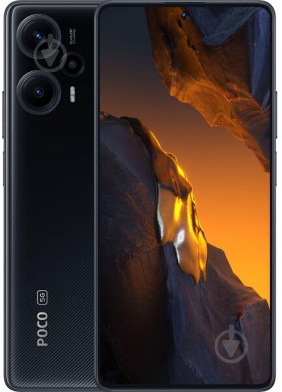 Смартфон POCO F5 8/256GB black (992082) - фото 1 Смартфон POCO F5 8/256GB black (992082) - фото 1