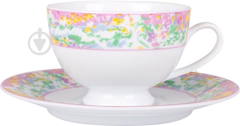 Чашка с блюдцем DPL Prinston 200 мл 20297 - фото 1