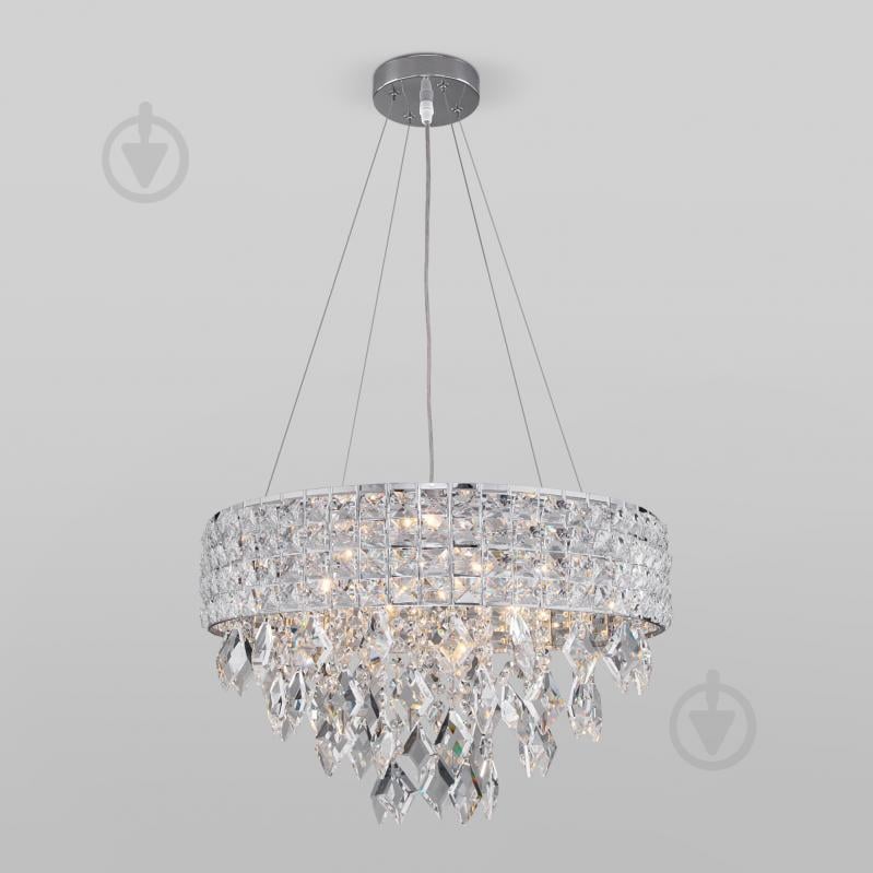 ВИТРИНА! Люстра подвесная Strotskis Kira 5x60 Вт E14 хром 10115/5 (хром) - фото 1 ВИТРИНА! Люстра подвесная Strotskis Kira 5x60 Вт E14 хром 10115/5 (хром) - фото 1