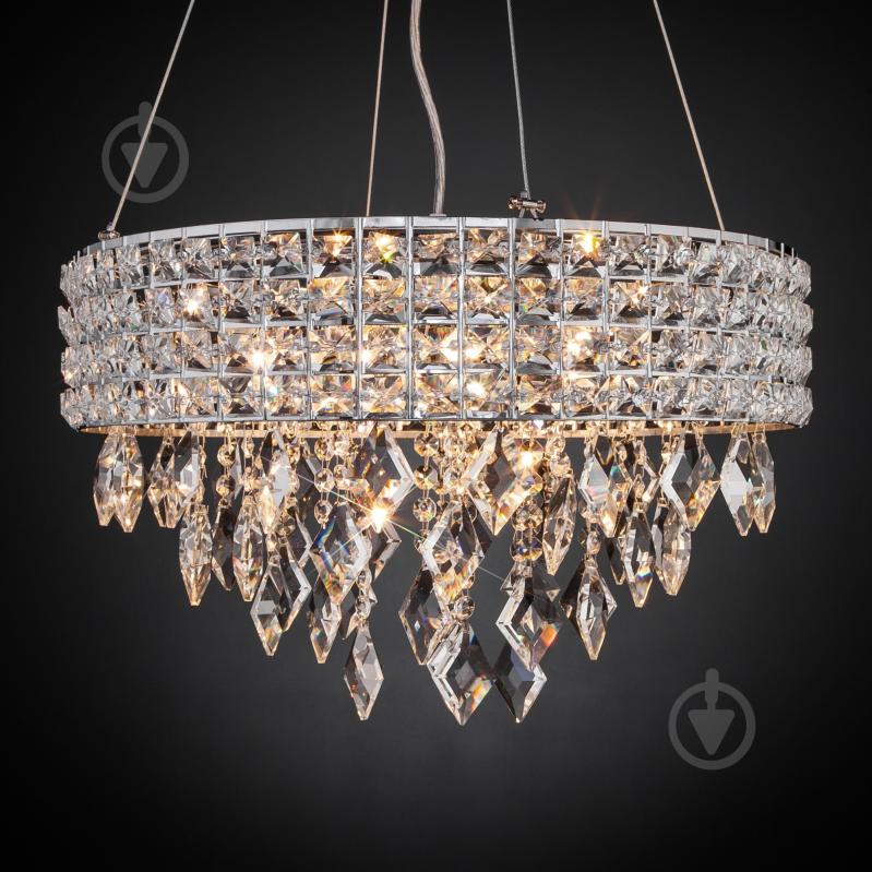 ВИТРИНА! Люстра подвесная Strotskis Kira 5x60 Вт E14 хром 10115/5 (хром) - фото 3 ВИТРИНА! Люстра подвесная Strotskis Kira 5x60 Вт E14 хром 10115/5 (хром) - фото 3