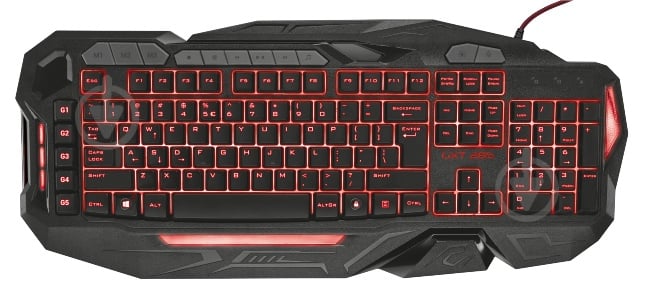 Клавиатура Trust GXT 285 Advanced Gaming Keyboard (6267660) USB - фото 1