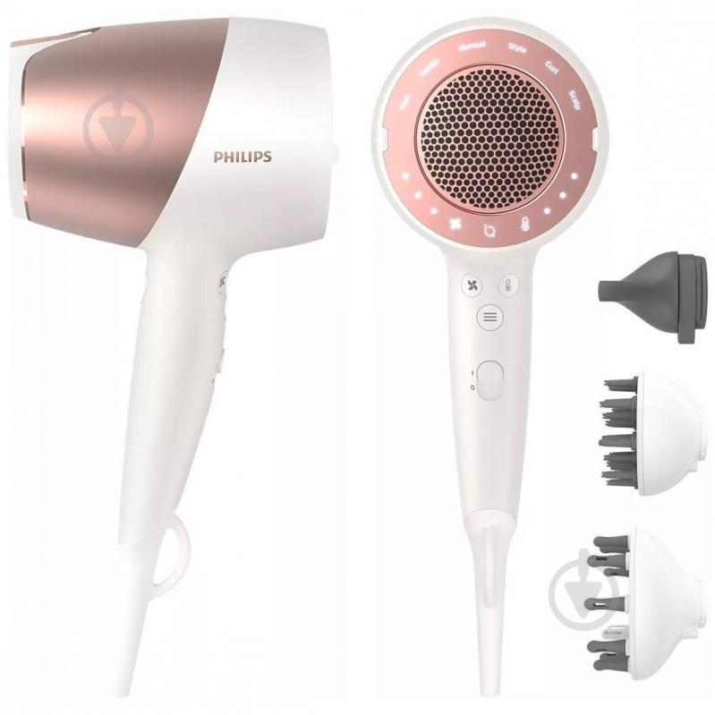 Фен Philips DryCare Prestige SenseIQ BHD827/00 - фото 1