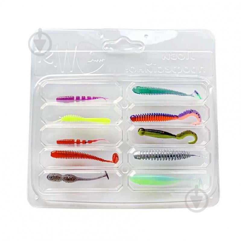 Силиконовая приманка Wist 10 шт. Floating #1 (нейтральная плавучесть) - фото 1 Силиконовая приманка Wist 10 шт. Floating #1 (нейтральная плавучесть) - фото 1