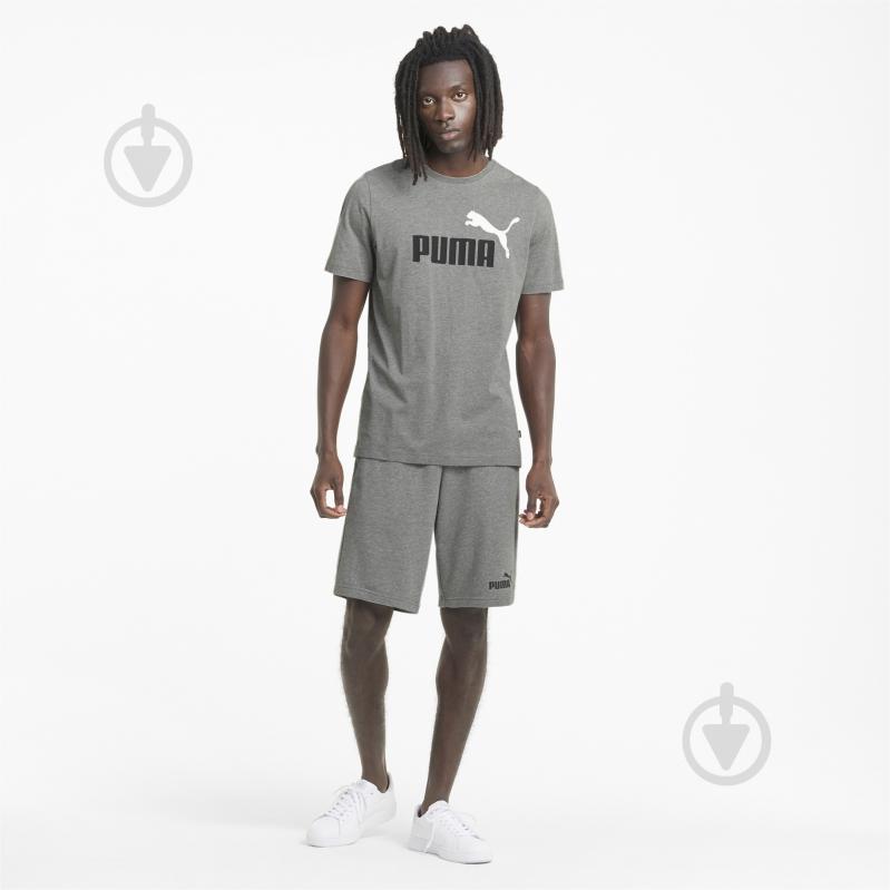 Шорти Puma ESS Shorts 58670903 р. M сірий - фото 5