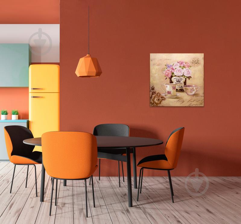 Картина Чайна F4205A 50x50 см - фото 2 Картина Чайна F4205A 50x50 см - фото 2