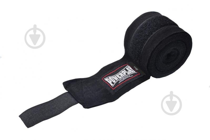 Боксерські бинти PowerPlay уні. чорні 400 см PP_3047_Black - фото 6