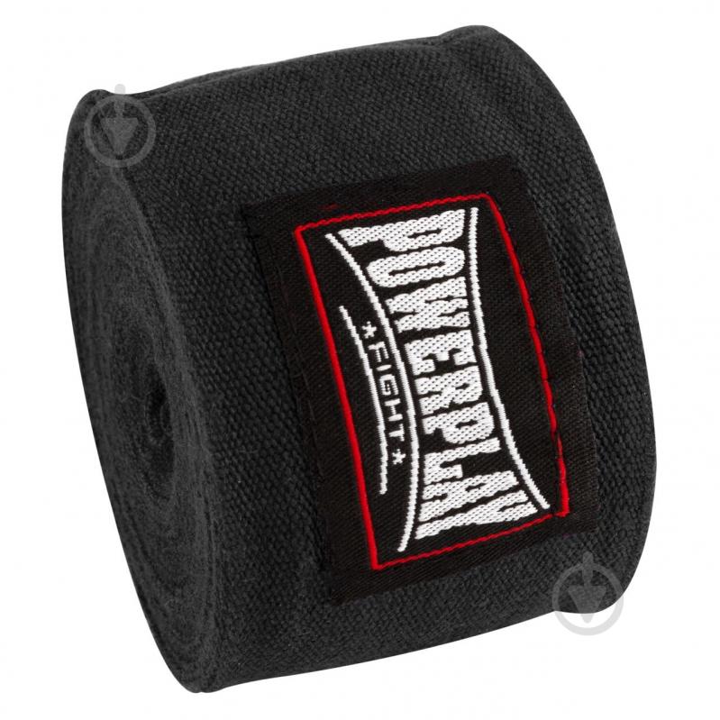 Боксерські бинти PowerPlay уні. чорні 400 см PP_3047_Black - фото 4