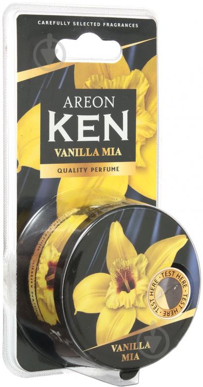 Ароматизатор на панель приборов Areon Ken Vanilla Mia - фото 1 Ароматизатор на панель приборов Areon Ken Vanilla Mia - фото 1