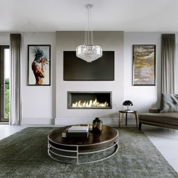 ВИТРИНА! Люстра подвесная Strotskis Torreta 5x60 Вт E14 хром 10105/5 (хром) - фото 6