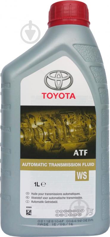 Масло трансмиссионное Toyota WS ATF 1 л (0888681210) - фото 1