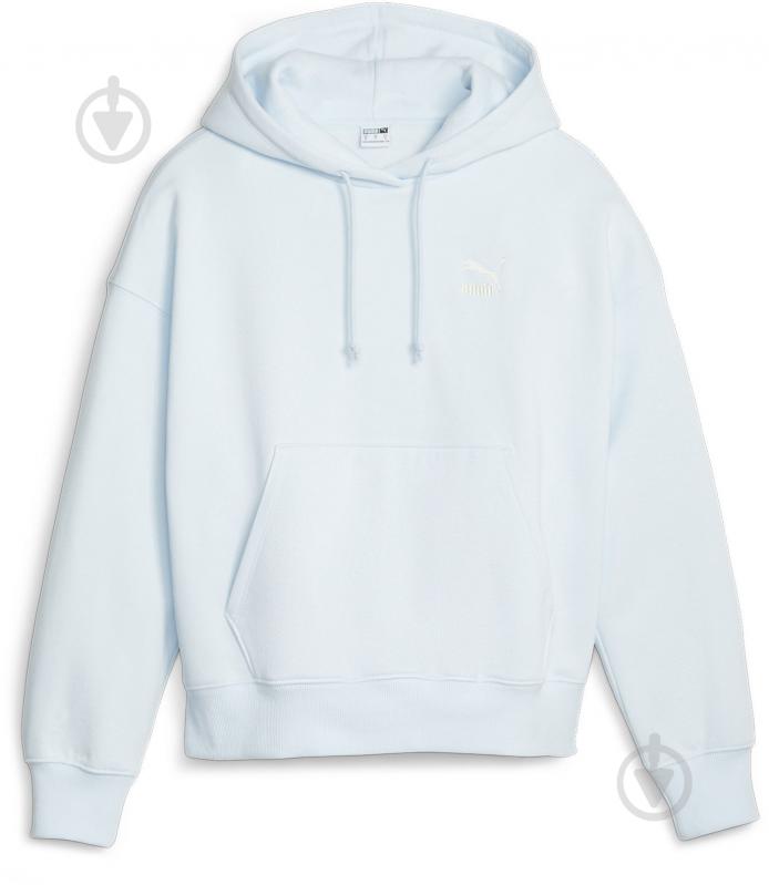 Джемпер Puma CLASSICS OVERSIZED HOODIE FL 62140769 р.XL блакитний - фото 1