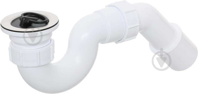 Сифон для поддона McAlpine d50мм, нерж решетка 70мм, с резиновой пробкой, выпуск 40/50, HC25-POL - фото 2 Сифон для поддона McAlpine d50мм, нерж решетка 70мм, с резиновой пробкой, выпуск 40/50, HC25-POL - фото 2