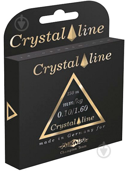 Леска Mikado Crystal Line 150м 0,18мм 4,75кг - фото 1