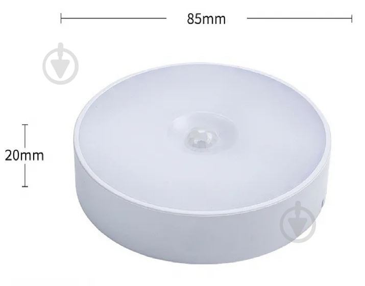 Светильник-ночник LED Sensio 1 Вт белый SNDS-NL-1x3 - фото 3 Светильник-ночник LED Sensio 1 Вт белый SNDS-NL-1x3 - фото 3