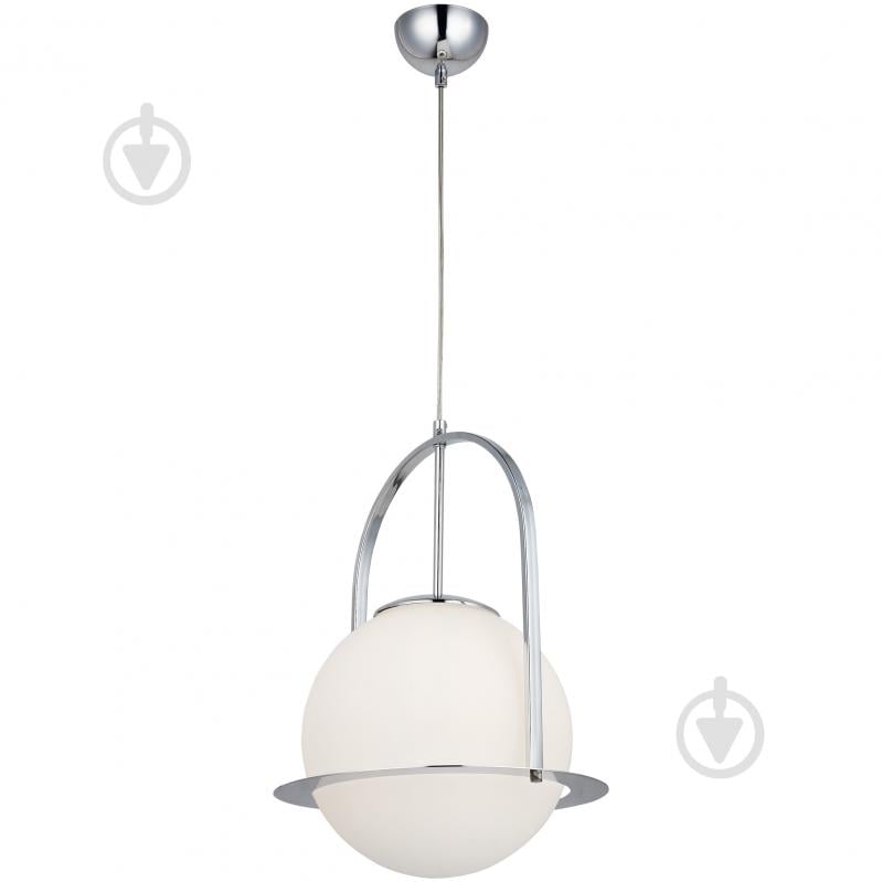 ВІТРИНА! Люстра підвісна Vio Concept Lampon 1x40 Вт Е27 хром із білим 1552-51-21 - фото 1 ВІТРИНА! Люстра підвісна Vio Concept Lampon 1x40 Вт Е27 хром із білим 1552-51-21 - фото 1