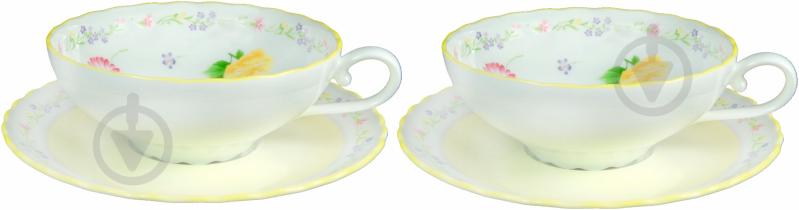 Набор чашек с блюдцами Juene Fleur 4 предмета Noritake - фото 2