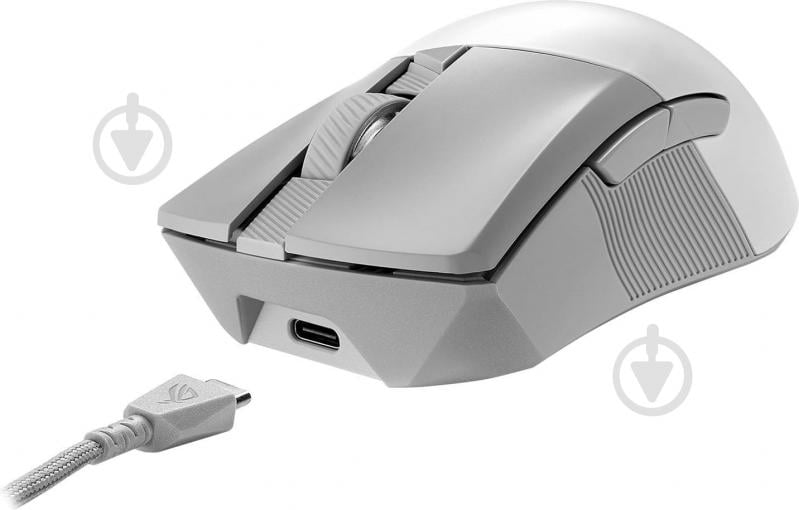 Мышь Asus ROG Gladius III AimPoint RGB USB-A/WL/BT white (90MP02Y0-BMUA11) - фото 5