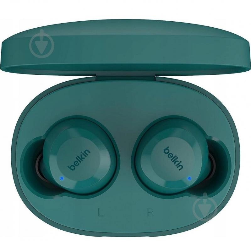 Навушники Belkin Soundform Bolt True Wireless turquoise (AUC009BTTE) - фото 3