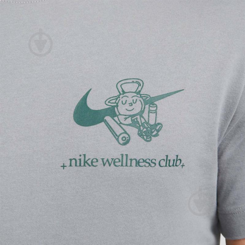 Футболка Nike T-SHIRT DRI-FIT FJ2450-065 р.XL сірий - фото 4