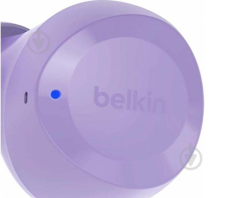 Навушники Belkin Soundform Bolt True Wireless lavender (AUC009BTLV) - фото 4