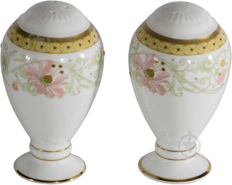 Набор для соли и перца Noritake Blooming Splendor 9,8 см 2 предмети - фото 1 Набор для соли и перца Noritake Blooming Splendor 9,8 см 2 предмети - фото 1