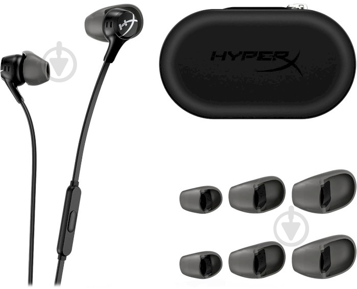 Навушники HyperX Cloud Earbuds II 3.5 мм black (70N24AA) - фото 5