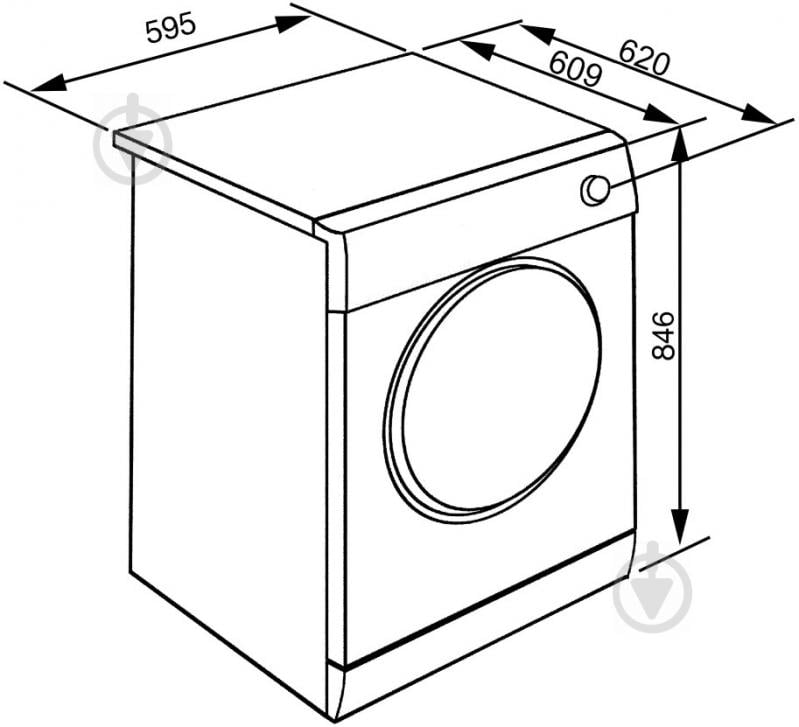 Сушильна машина Smeg DHT83LIN - фото 2