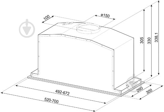 Вытяжка Smeg KICGR52X - фото 2