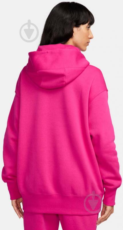 Джемпер Nike W NSW PHNX FLC OS PO HOODIE DQ5860-615 р.XL рожевий - фото 2