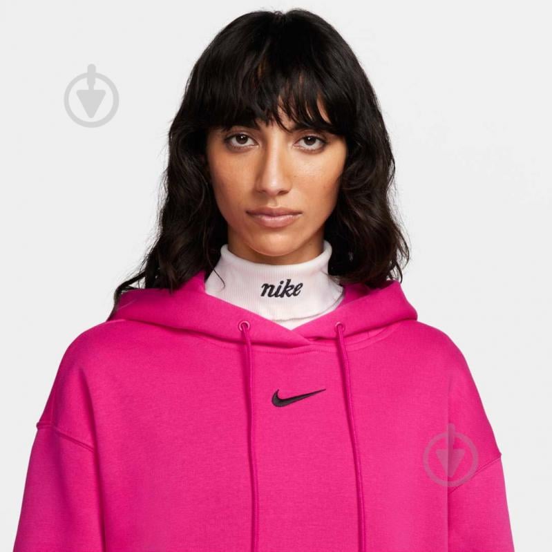 Джемпер Nike W NSW PHNX FLC OS PO HOODIE DQ5860-615 р.XL рожевий - фото 3