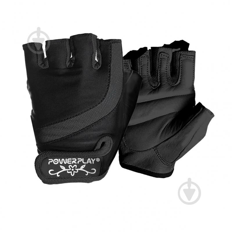 Перчатки для фитнеса PowerPlay PP_2311 р. S черный - фото 1 Перчатки для фитнеса PowerPlay PP_2311 р. S черный - фото 1