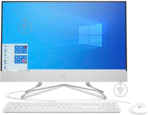 Моноблок HP All-in-One 23,8" (1T0K7EA) silver - фото 1